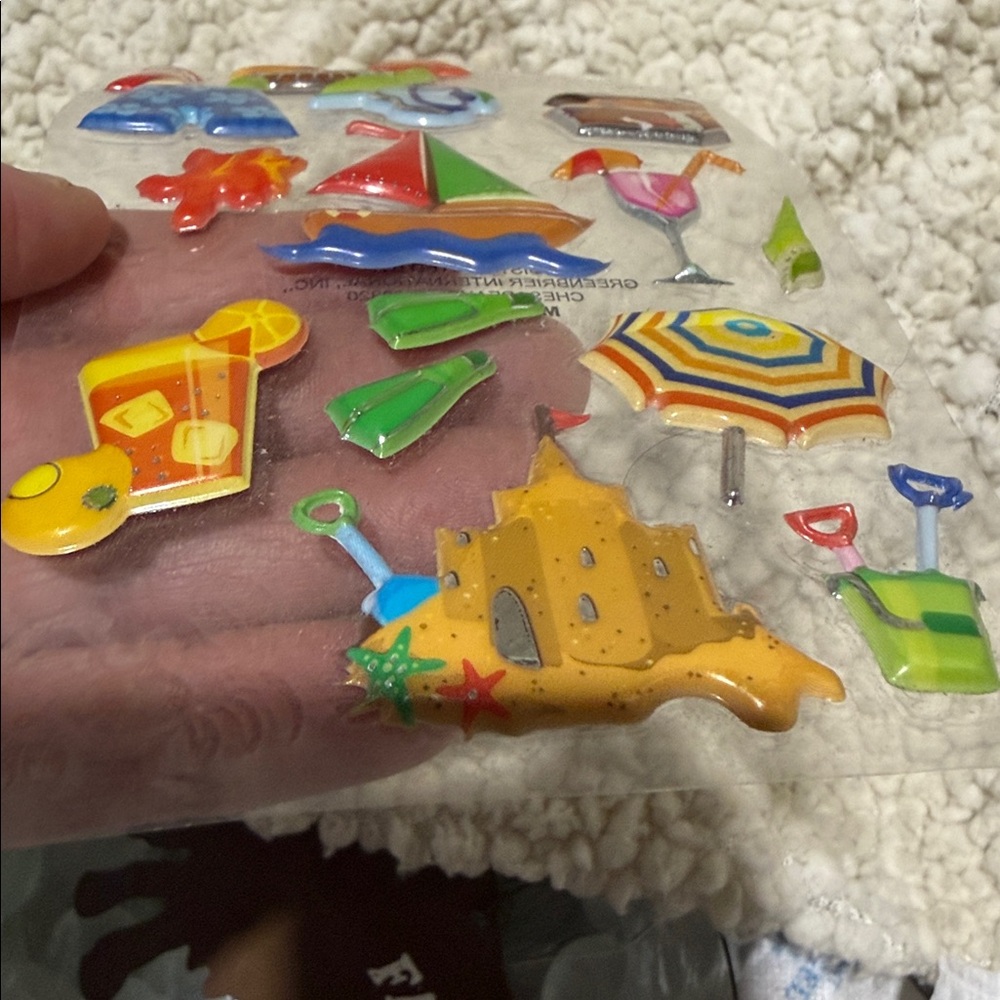 Summer Beach stickers - Picture 2 of 3
